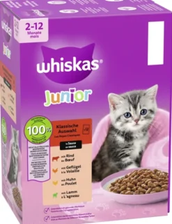 whiskas Junior Klassische Auswahl in Sauce 1kg