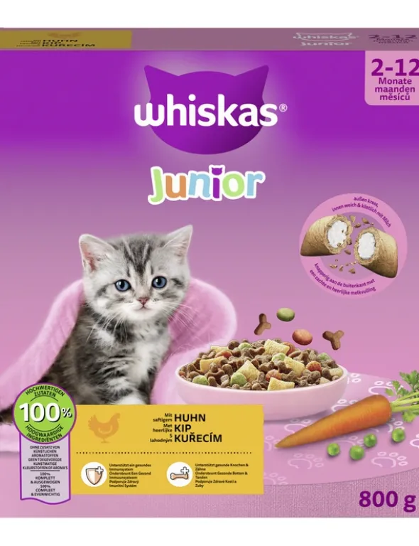 whiskas Junior mit Huhn 800g