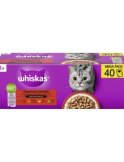 whiskas 1+ Klassische Auswahl in Sauce 3,4kg