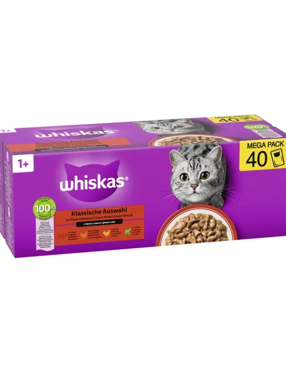 whiskas 1+ Klassische Auswahl in Sauce 3,4kg