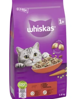 whiskas 1+ mit Rind 3,8kg