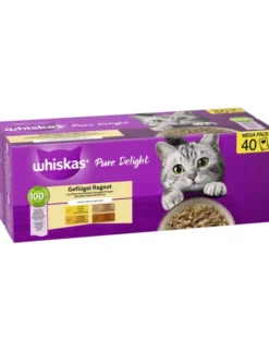 whiskas Pure Delight Geflügel Ragout in Gelee 3,4kg