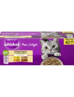 whiskas Pure Delight Geflügel Ragout in Gelee 3,4kg