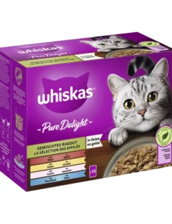 whiskas Pure Delight Gemischtes Ragout in Gelee 1kg