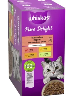 whiskas Pure Delight Klassisches Ragout in Gelee 1kg