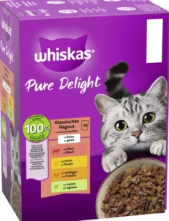 whiskas Pure Delight Klassisches Ragout in Gelee 1kg