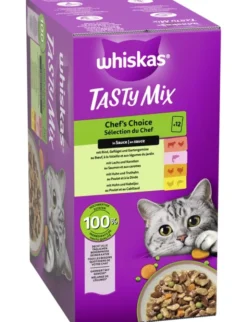 whiskas Tasty Mix Chef's Choice in Sauce 1kg
