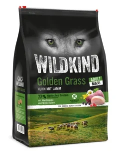 WILDKIND Adult Maxi Golden Grass Huhn mit Lamm 4kg