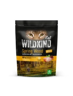 WILDKIND Adult Spring Wood Kaninchen mit Wildschwein 370g