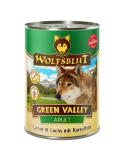Wolfsblut Adult Green Valley Lamm & Lachs mit Kartoffeln 395g
