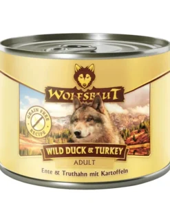 Wolfsblut Adult Wild Duck & Turkey Ente & Truthahn mit Kartoffeln 200g