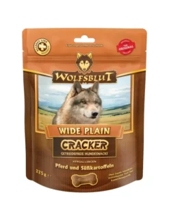 Wolfsblut Cracker Wide Plain Pferd und Süßkartoffeln 225g