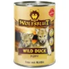 Wolfsblut Puppy Wild Duck Ente mit Kürbis 395g