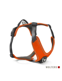 WOLTERS Active Pro Comfort Geschirr anthrazit, rotorange S