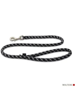 WOLTERS Everest Cityleine graphit, schwarz 1 m/9 mm