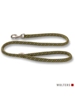 WOLTERS Everest Cityleine olivergrün, schwarz 1 m/9 mm