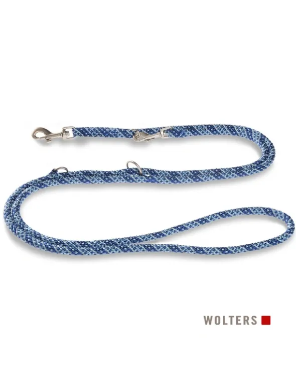 WOLTERS Everest Führleine dunkelblau, hellblau 2 m/9 mm