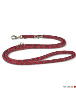WOLTERS Everest Führleine rot, schwarz 3 m/9 mm