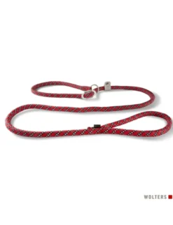 WOLTERS Everest Moxonleine rot, schwarz 1,8 m/9 mm