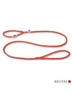 WOLTERS K2 Moxonleine orange, rot 1,8 m/9 mm