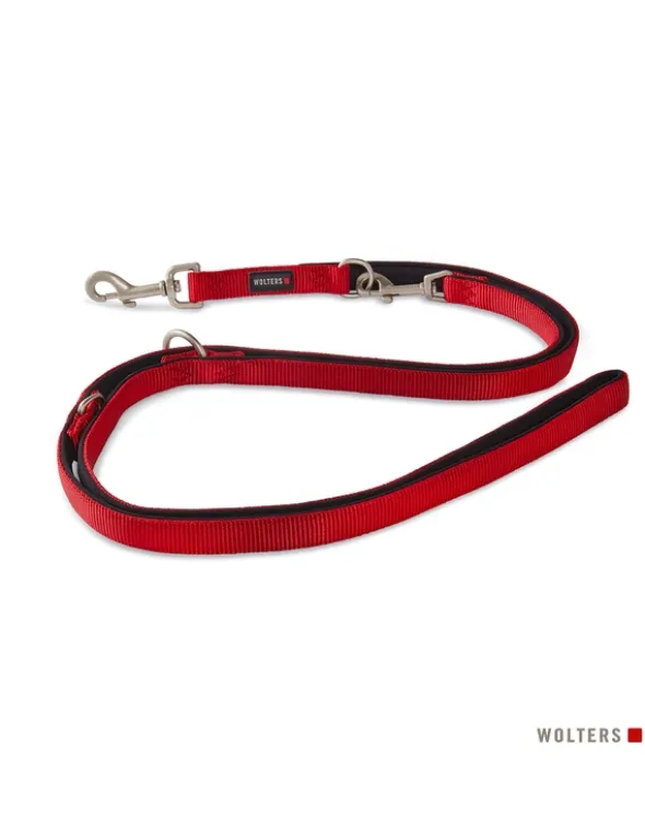 WOLTERS Professional Comfort Führleine rot, schwarz S: 2m