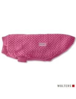 WOLTERS Strickpullover Square himbeer L