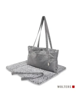 WOLTERS Sweet Dreams Reisebett pepper, salt XL