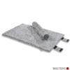 WOLTERS Sweet Dreams Reisedecke pepper, salt L