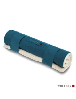 WOLTERS Vagabund Reisedecke petrol L