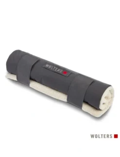 WOLTERS Vagabund Reisedecke grau L