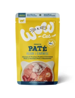 WOW Cat Adult Huhn & Garnele 125g