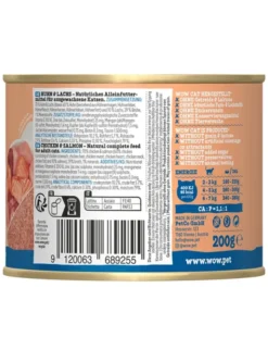 WOW Cat Adult Huhn & Lachs 200g