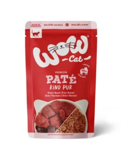 WOW Cat Adult Rind pur 125g