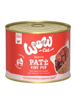 WOW Cat Adult Rind Pur 200g