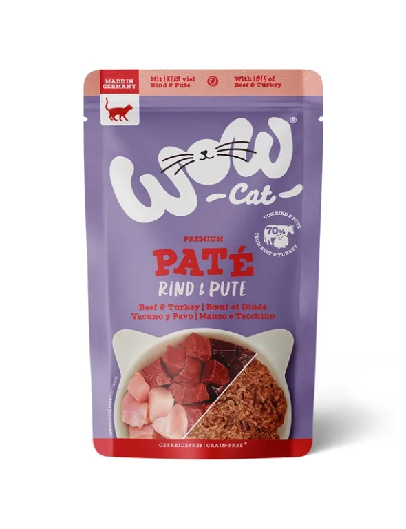WOW Cat Adult Rind & Pute 125g