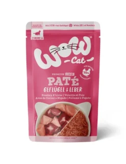 WOW Cat Junior Geflügel & Leber 125g
