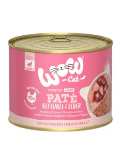 WOW Cat Junior Geflügel & Leber 200g