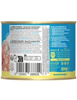 WOW Cat Junior Huhn & Garnele 200g