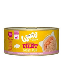 WOW Cat Premium Filet Lachs 70g