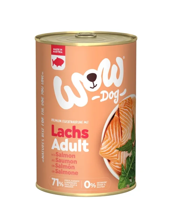 WOW Dog Adult Lachs 400g