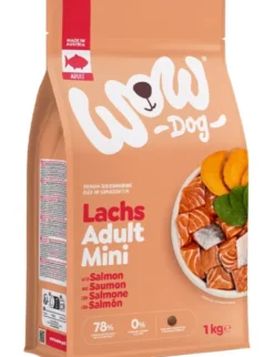 WOW Dog Minis Adult mit Lachs 1kg
