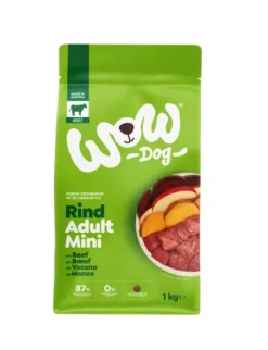 WOW Dog Minis Adult mit Rind 1kg