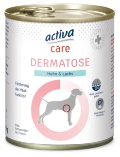 6 x activa care Dermatose Huhn & Lachs 800g