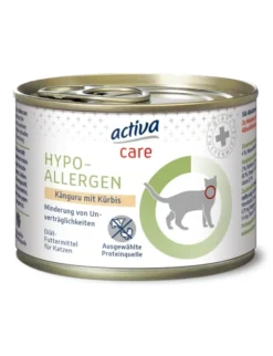 6 x activa care Hypoallergen Känguru mit Kürbis 200g