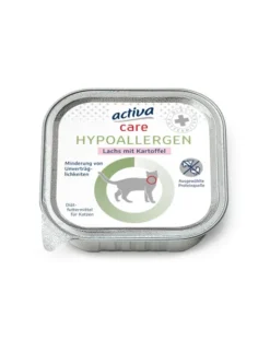 6 x activa care Hypoallergen Lachs mit Kartoffel 100g