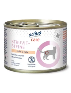 6 x activa care Struvitsteine Huhn & Pute 200g
