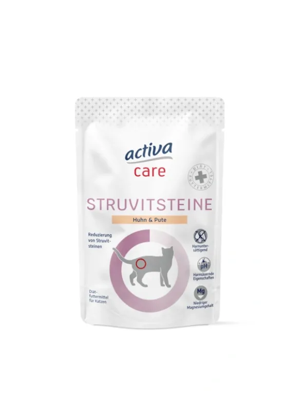 12 x activa care Struvitsteine Huhn & Pute 85g