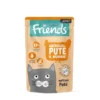 12 x activa friends Adult Geflügel, Pute & Kürbis 85g