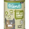 6 x activa Friends Adult Huhn, Rind, Pute, Kaninchen & Zucchini 400g