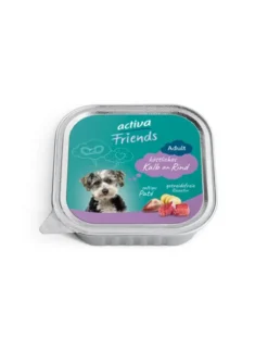 11 x activa Friends Adult Kalb an Rind 150g